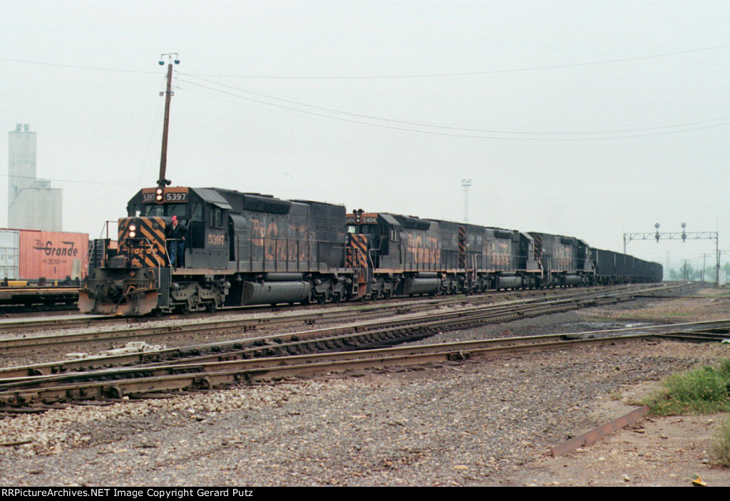 e/b D&RGW Coal Train